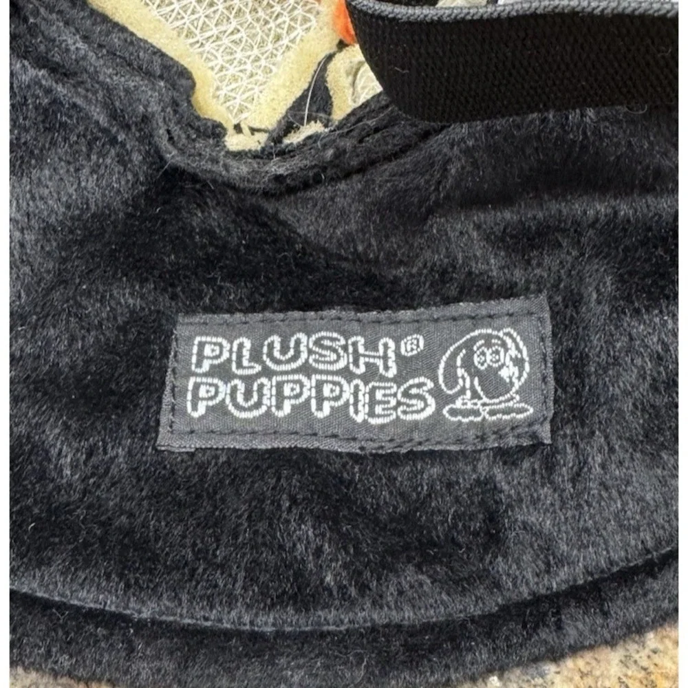 Plush Puppies Halloween Witch Hat Black Orange Pet Costume Dress Up‎ (2) Sm/MD.